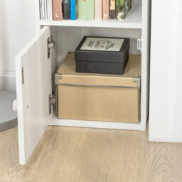 Sobuy Str10-W, Bathroom Tall Cabinet Bathroom Shelf Bathroom Storage Cabinet,white,w33Xd24Xh188 - thumbnail 7