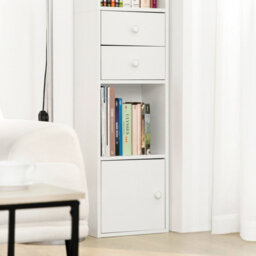 Sobuy Str10-W, Bathroom Tall Cabinet Bathroom Shelf Bathroom Storage Cabinet,white,w33Xd24Xh188 - thumbnail 6