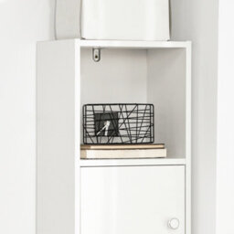 Sobuy Str10-W, Bathroom Tall Cabinet Bathroom Shelf Bathroom Storage Cabinet,white,w33Xd24Xh188 - thumbnail 9