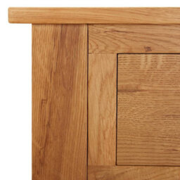 Vidaxl Dressing Table 110X40X75 Cm Solid Oak Wood - thumbnail 7