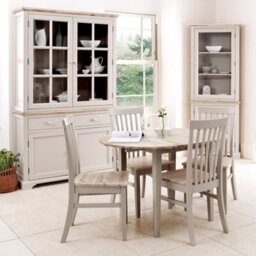 Statement Furniture Florence Highback Wooden Seat Chairs Set Of 4 - Truffle - thumbnail 2