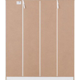 Seconique Dakota 4 Door Wardrobe - White - thumbnail 6