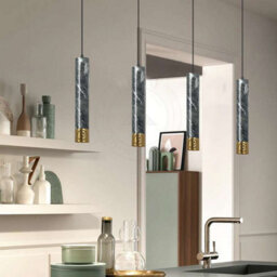 Led Long Tube Pendant Light Cylinder Pipe Gu10 Contemporary  Light - thumbnail 3