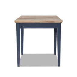 Statement Furniture Florence Square Extendable Kitchen Dining Table In Navy Blue - thumbnail 6