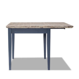 Statement Furniture Florence Square Extendable Kitchen Dining Table In Navy Blue - thumbnail 7