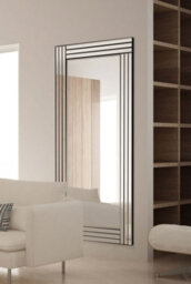 Mirroroutlet Oakley All Glass Triple Edge Bevelled Full Length Mirror 174 X 85 Cm - thumbnail 1