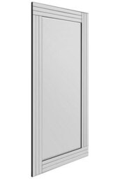 Mirroroutlet Oakley All Glass Triple Edge Bevelled Full Length Mirror 174 X 85 Cm - thumbnail 4