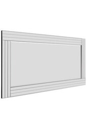 Mirroroutlet Oakley All Glass Triple Edge Bevelled Full Length Mirror 174 X 85 Cm - thumbnail 5
