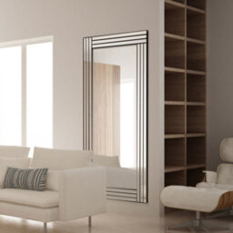 Mirroroutlet Oakley All Glass Triple Edge Bevelled Full Length Mirror 174 X 85 Cm - thumbnail 2