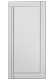 Mirroroutlet Oakley All Glass Triple Edge Bevelled Full Length Mirror 174 X 85 Cm - thumbnail 3