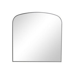 Melody Maison Large Black Framed Arched Wall Mirror 92Cm X 91Cm - thumbnail 9