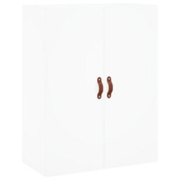 Berkfield Highboard White 69.5X34X180 Cm Engineered Wood - thumbnail 5