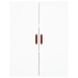 Berkfield Highboard White 69.5X34X180 Cm Engineered Wood - thumbnail 6