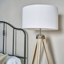 Valuelights Clipper Tripod Brown Floor Lamp - thumbnail 3