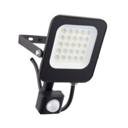 Luminosa Lighting Luminosa Guard Pir Override 20W Ip65 20W Outdoor Flood Light Matt Black Paint - thumbnail 2