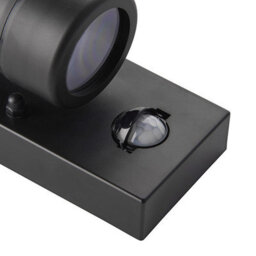Luminosa Lighting Luminosa Icarus Outdoor Pir Motion Sensor Wall Downlight Black Ip44, Gu10 - thumbnail 3
