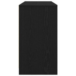 Berkfield Desk Black Oak 120X42X76 Cm Engineered Wood - thumbnail 7