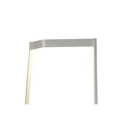 Luminosa Lighting Luminosa Minimal Floor Lamp, 40W Led, 3000K, 3000Lm, Dimmable, White, 3Yrs Warranty - thumbnail 6