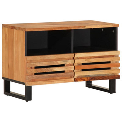 Berkfield Tv Cabinet 70X34X46 Cm Solid Wood Acacia - image 1