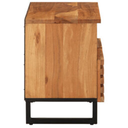 Berkfield Tv Cabinet 70X34X46 Cm Solid Wood Acacia - thumbnail 3