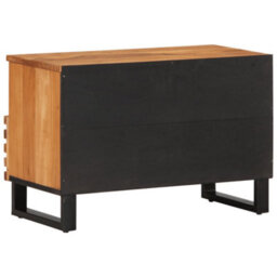 Berkfield Tv Cabinet 70X34X46 Cm Solid Wood Acacia - thumbnail 4