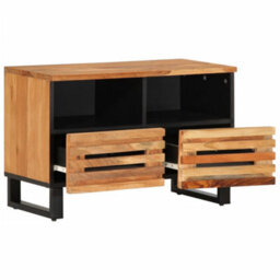 Berkfield Tv Cabinet 70X34X46 Cm Solid Wood Acacia - thumbnail 5