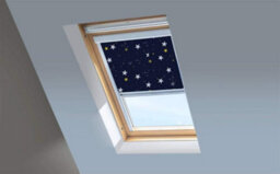 Classic Roof Blinds For Fakro / Optilight  Roof Windows, Blackout Blind, Window Code - Nightfall (94/118) - thumbnail 3