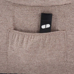 More4Homes Harrogate Single Motor Electric Rise Recliner Fabric Armchair Lift Riser Chair (Beige) - thumbnail 6