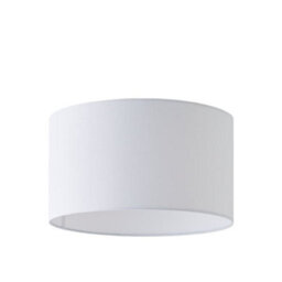 Valuelights Reni White Fabric Drum Ceiling Lamp Shade (D)35Cm - thumbnail 7