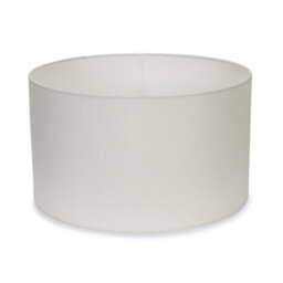 Valuelights Reni White Fabric Drum Ceiling Lamp Shade (D)35Cm - thumbnail 1