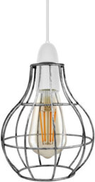 Ledsone Vintage Metal Lampshade Retro Industrial Bradbury I Borstal Silver - thumbnail 6