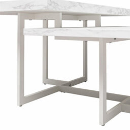 Dorel Home Brielle Coffee Table White Faux Marble - thumbnail 7