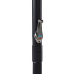 Berkfield Outdoor Parasol With Aluminium Pole 500 Cm Anthracite - thumbnail 5