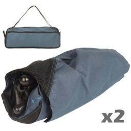 Pack Away Outdoor Portable Camping Chair With Carry Bag (Blue) Of - thumbnail 2