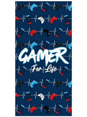 Gamer For Life Beats 100% Cotton Towel - image 1