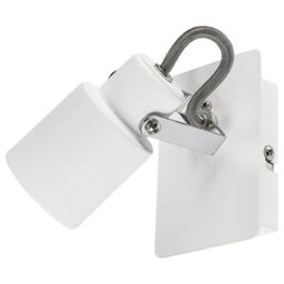 Beliani Set Of 2 White Metal Swing-Arm Wall Lamps 1-Light, Adjustable Cone Shades - thumbnail 4