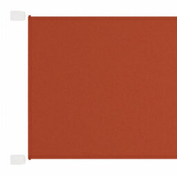 Berkfield Vertical Awning Terracotta 100X1000 Cm Oxford Fabric - thumbnail 1