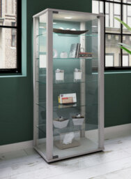 Vcm Wood Glass Showcase Collection Display Case Kavisa L - thumbnail 3