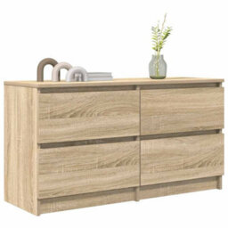 Berkfield Tv Cabinet Sonoma Oak 100X35X54 Cm Engineered Wood - thumbnail 4