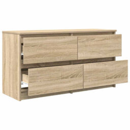 Berkfield Tv Cabinet Sonoma Oak 100X35X54 Cm Engineered Wood - thumbnail 5