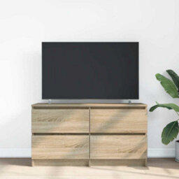 Berkfield Tv Cabinet Sonoma Oak 100X35X54 Cm Engineered Wood - thumbnail 3