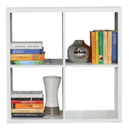 Furniture To Go Mauro 2X2 Storage Unit In Matt White - thumbnail 5