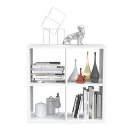 Furniture To Go Mauro 2X2 Storage Unit In Matt White - thumbnail 7