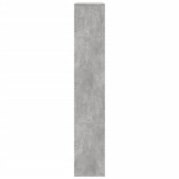 Berkfield Room Divider Concrete Grey 100X33X187.5 Cm Engineered Wood - thumbnail 5