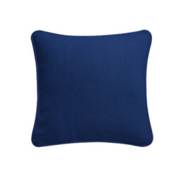 Chilimilii Cushion Covers 100% Cotton Plain Dyed Zip Pipe Edge Home Sofa Decor (50X50 Cm) - thumbnail 2
