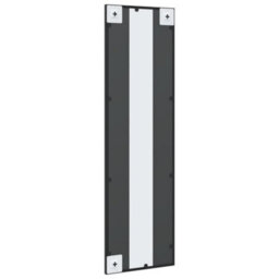 Vidaxl Wall Mirror Black 30X100 Cm Rectangle Iron - thumbnail 5