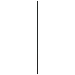 Vidaxl Wall Mirror Black 30X100 Cm Rectangle Iron - thumbnail 4