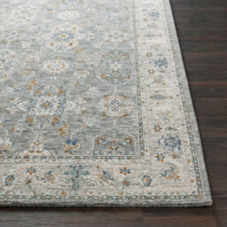 Livabliss Dresden-Vintage Grey Yellow Blue Traditional Boho Fringe Living Dining Bedroom Rug 200 X 290 Cm Easy Care, Non Shedding - thumbnail 5