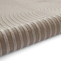 Mink Optical 3D Washable Modern Abstract Dining Room Bedroom & Living Room Rug-160Cm X 230Cm - thumbnail 7