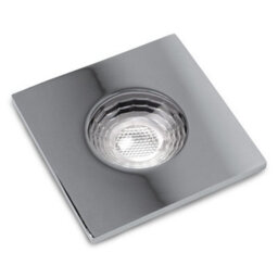 10 Pack - Polished Chrome Gu10 Square Fire Rated Downlight - Ip65 - Se Home - thumbnail 2